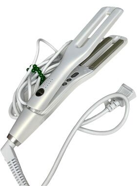 Drybar Reserve Dual-Plate Styling Iron White Titanium Hair Straightener & Curler